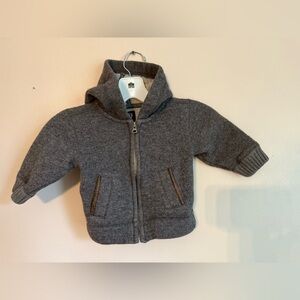 GAP Baby Gray Hooded Jacket